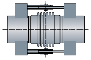 Angular expansion joint